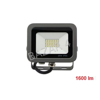 PROYECTOR LED GSC  20W 6500K IP65-GRIS