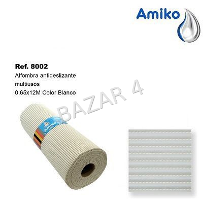alfombra expandida amiko 65x12-blanco