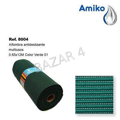 alfombra expandida amiko 65x12-verde
