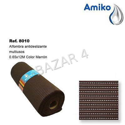 alfombra expandida amiko 65x12-marron