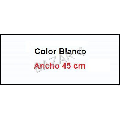 papel adhesivo bonita 1123-45x20 blanco