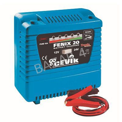 cargador bateria cevik fenix20 12/24v